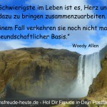 Kopf und Herz (Grußkarte / Zitat)
