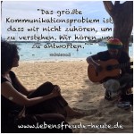 Lauschen, um zu verstehen... (Zitat/Grußkarte)