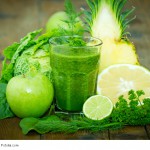 Healthy green smoothie
